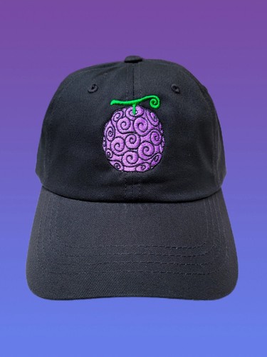 Cappello ricamato frutta - , gomma