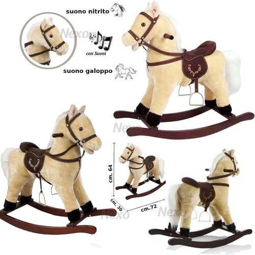 Cavallo dondolo suoni - a,