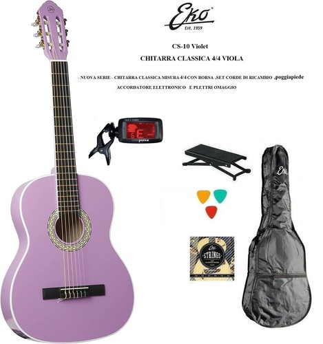 Eko cs10 viola chitarra - eko,