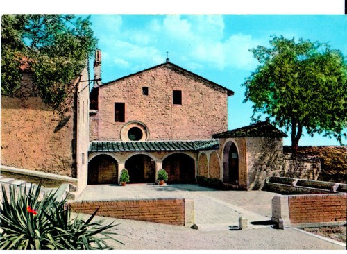Cartolina assisi santuario - santuario, di