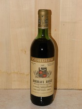 BORDEAUX ROUGE CORDIER  1967