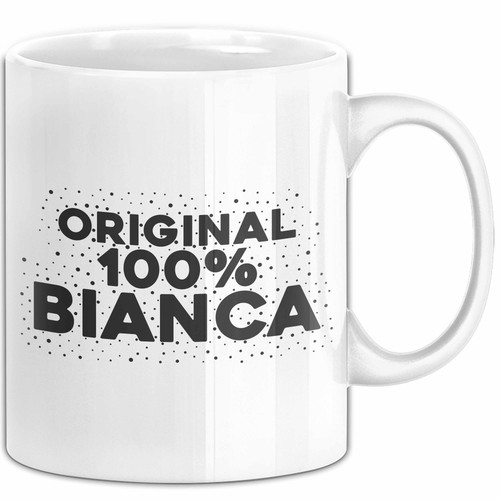 Tazza bianca originale 100 - bianca, 100%
