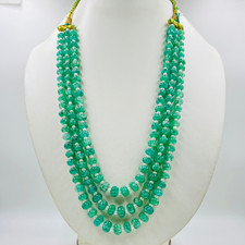 Collana file con gemma di - 3,