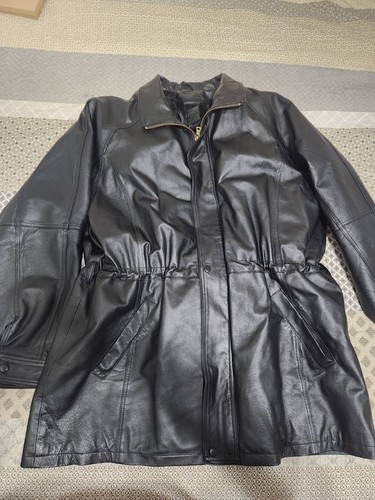 Cappotto giacca pelle - , nero