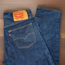 Jeans Levis 501 uomo 33x32 blu