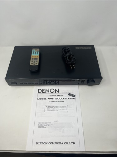 Denon avd 2000 rarissimo - denon, avd-2000