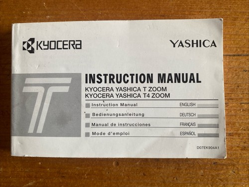 Yashica kyocera manuale di - yashica,