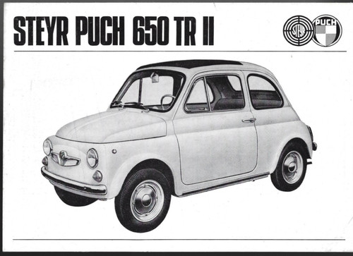 Steyr puch 650 - tr, ii