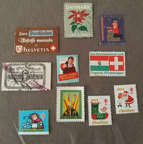 Lotto erinnofili mondo anni - lotto,
