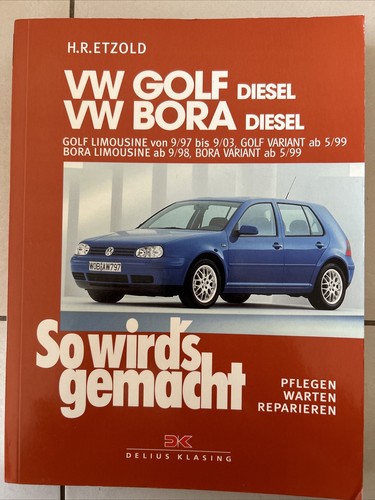 Manuale golf diesel - vw, iv