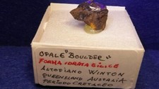 MINERALE OPALE "BOULDER" - ALTOPIANO WINTON - QUEENSLAND - AUSTRALIA - 2