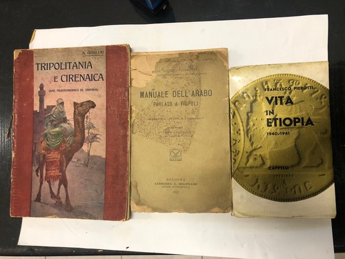 Tre libri tripolitania - libri, e