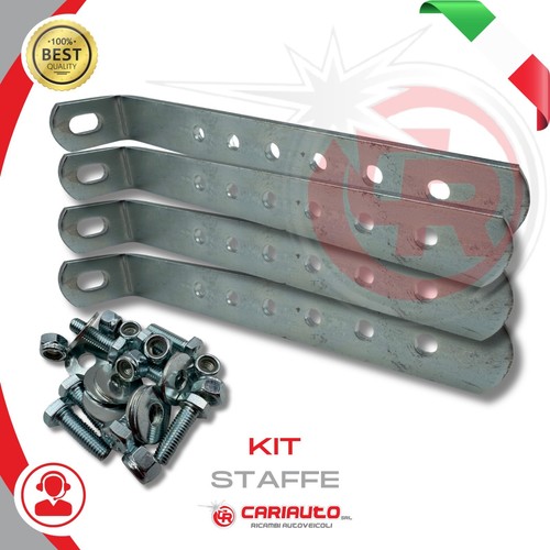 Kit staffe per cassette - kit,