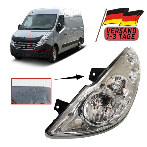 Faro anteriore per renault - faro,