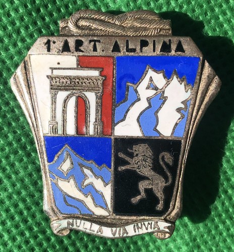 Distintivo fregio alpino - distintivo,