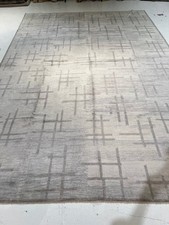 Tappeto moderno in lana Oushak