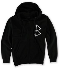 Felpa con cappuccio zip - con, da
