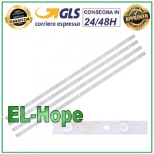 KIT 4 BARRE STRIP 11 LED PER