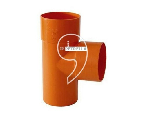 Tee arancio pvc - tee,