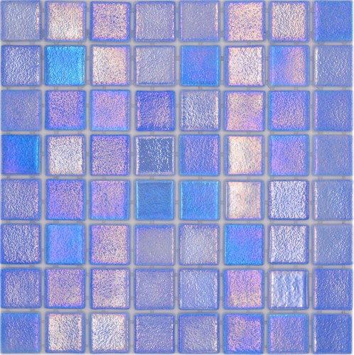 Mosaico piscina vetro blu - mosaico, in