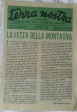 TERRA NOSTRA 1952 FESTA DELLA
