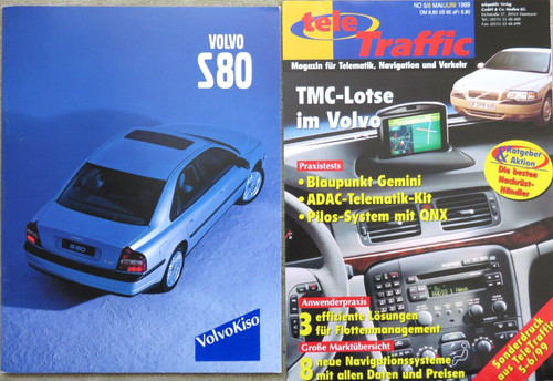 Volvo s80 depliant brochure - volvo,