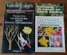 4 Manuali Edagricole: Animali da Giardino, Potatura Piante Ornamentali, Giochi d