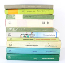 Lotto 10 Libri Vari Titoli