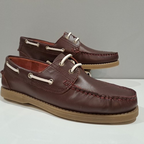 Scarpe uomo pelle barca - pelle,