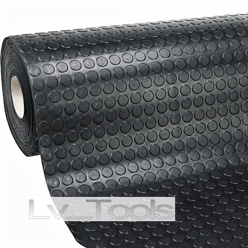 Copri pavimento pvc - pvc, bullonato