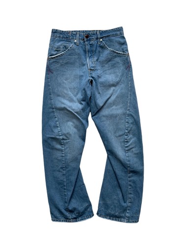 Fibbia jeans intrecciata