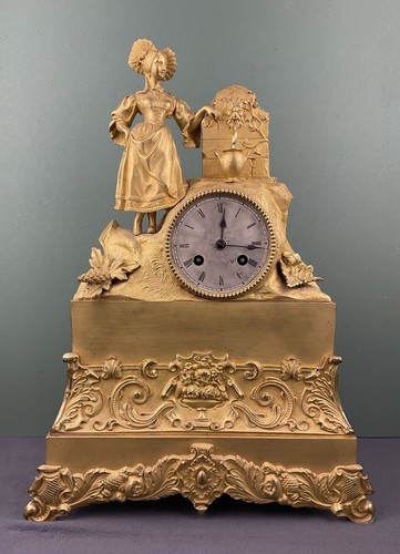 Orologio camino bronzo - camino,