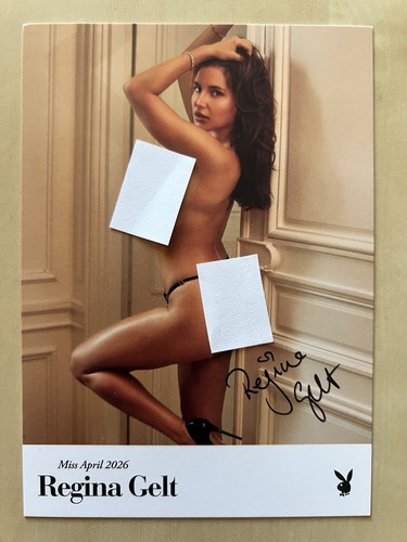 Cartolina regina gelt playboy - regina,