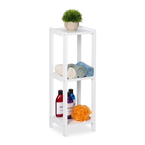 Relaxdays scaffale bagno - da,