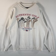 Felpa bianca vintage anni 90