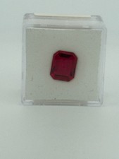 rubino ottagonale sangue di piccione natural 4ct