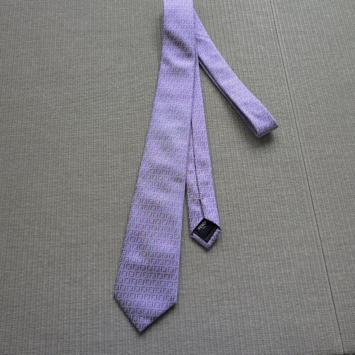 Cravatta viola fendi - viola, collo