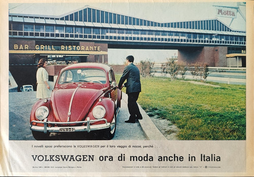 Volkswagen pubblicità 1963 - volkswagen,