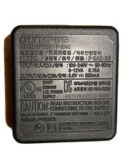 Caricabatteria Olympus F-2AC 1B originale x fotocamera Olympus Stylus, Mju