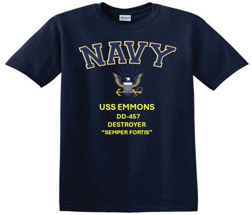 Uss emmons 457 - uss, dd-457