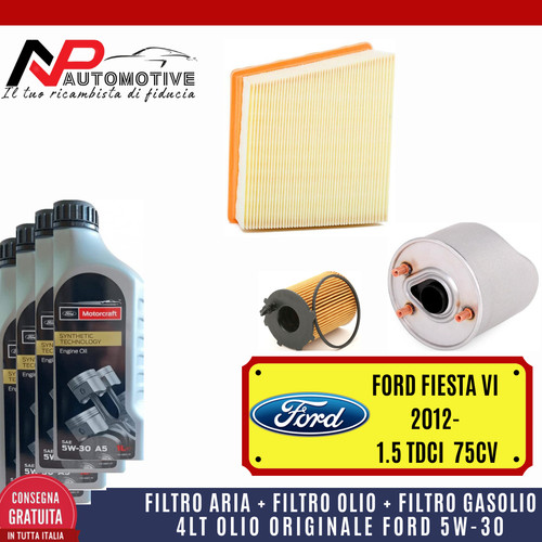 Kit tagliando ford fiesta - tagliando,