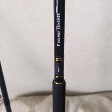 Canna da surf Seabass Hunter X 100MH acqua salata usata condizioni con tubo