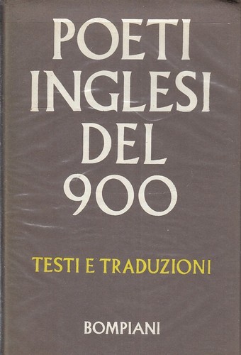 Poeti inglesi del 900 - ln-,