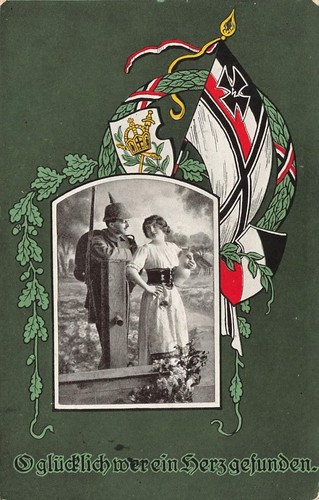 Cartolina ww1 croce ferro - croce,