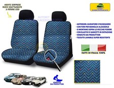 per Panda Young Fodere foderine coprisedili auto su misura artigianali jacquard