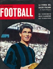 RIVISTA FOOTBALL - IL CAMPIONE CON POSTER DEL NAPOLI 1957-58