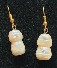 Orecchini Con Perle Scaramazze Gancio Monachella in Metallo Anallergico Dorato 