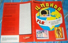 ALBUM FIGURINE VUOTO,CONOSCIAMO IL MONDO,VINTAGE LAMPO FLASH 1981 didattico,edis