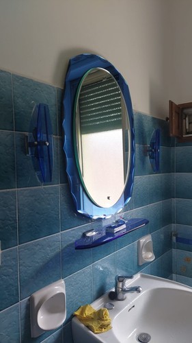 Specchio bagno vintage in - specchio,