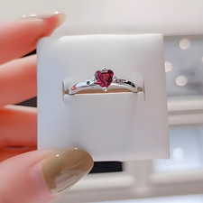 Anello Nuovo Autentico Argento